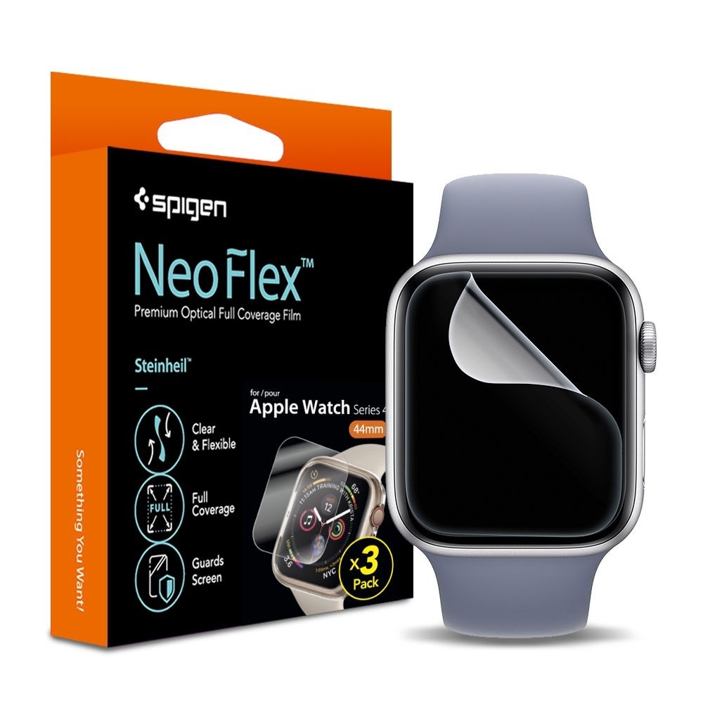 Apple Watch 4/5/6/SE 40mm | Folia Ochronna SPIGEN Neo Flex HD | 3szt