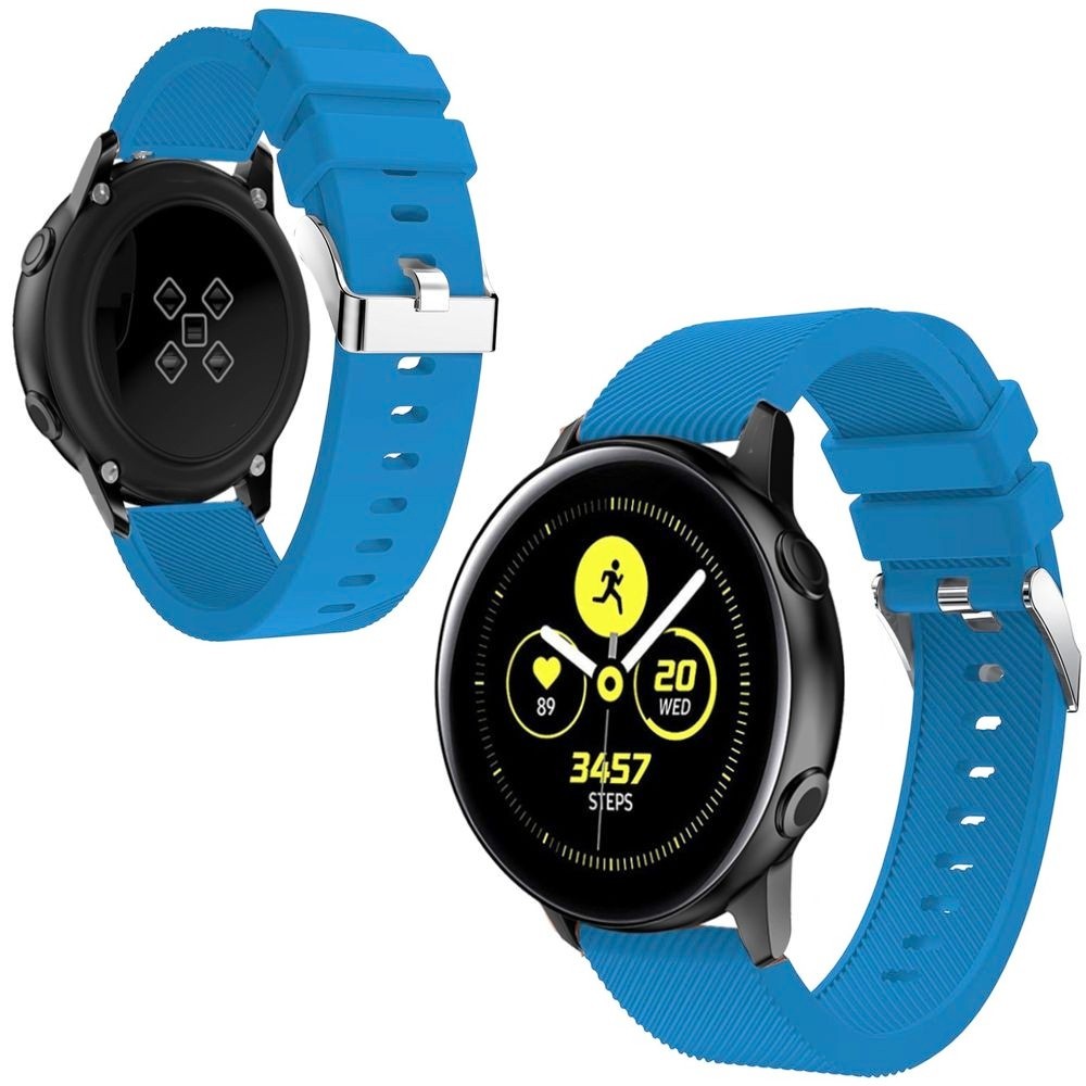 Samsung Galaxy Watch Active2 44mm | Pasek Silikonowy | Niebieski