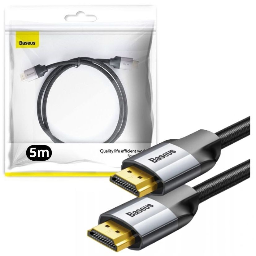 Baseus | Kabel HDMI 2.0 High Speed 4K 60Hz | 500cm