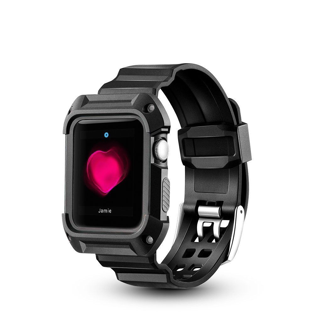 Apple Watch 1/2/3 42mm | Etui + Pasek TPU Armor Case