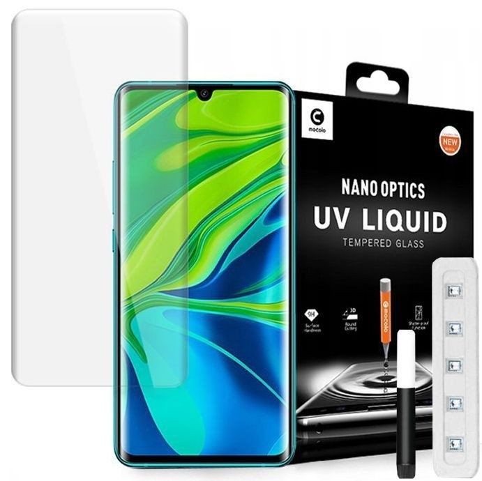 Xiaomi Mi Note 10 / Pro | Szkło Hartowane MOCOLO UV | CAŁY EKRAN 