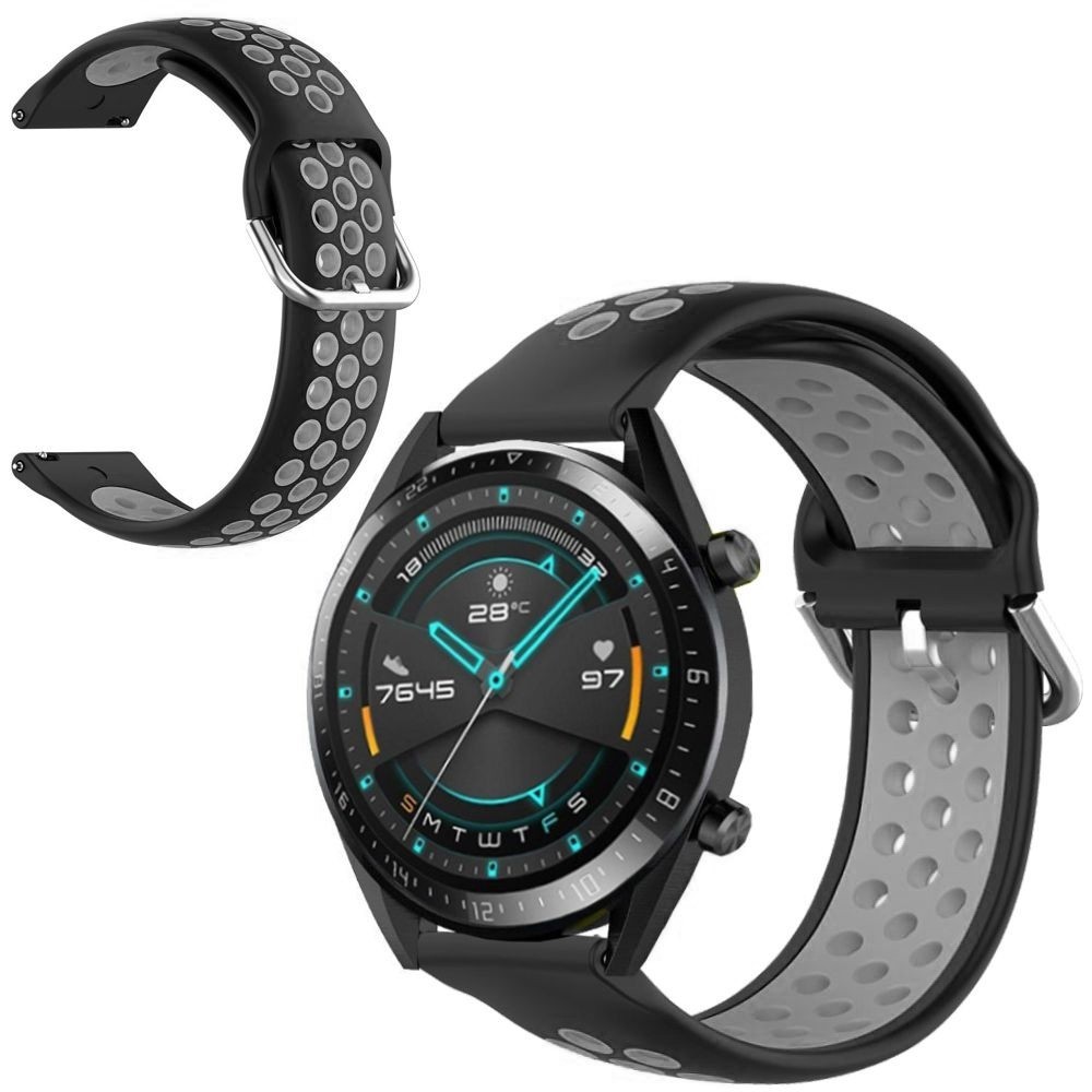 Huawei Watch GT 2 | Pasek Silikonowy Sport Band | Space Gray