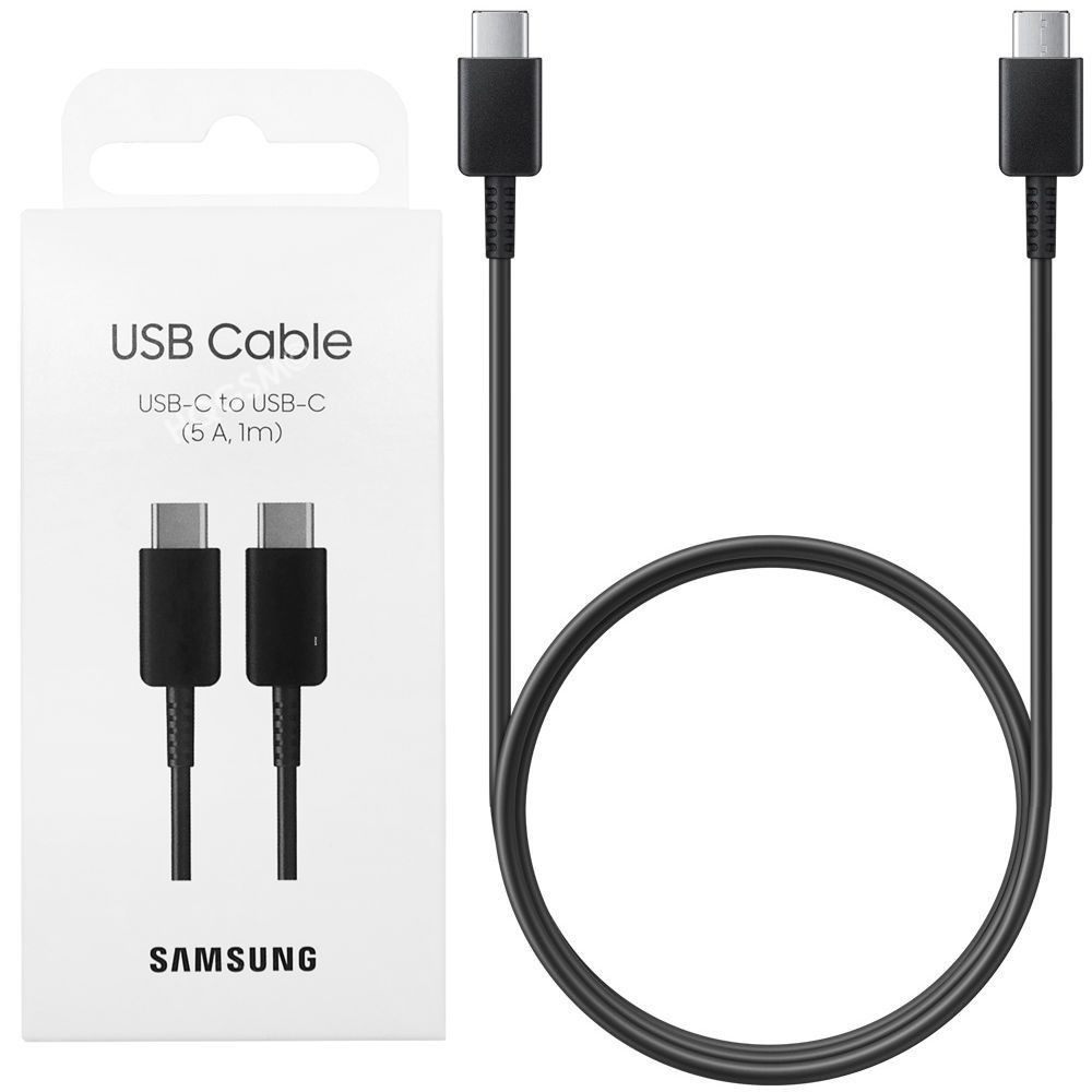 Samsung | Oryginalny Kabel USB-C Type C 5A | 100cm | BOX | Czarny
