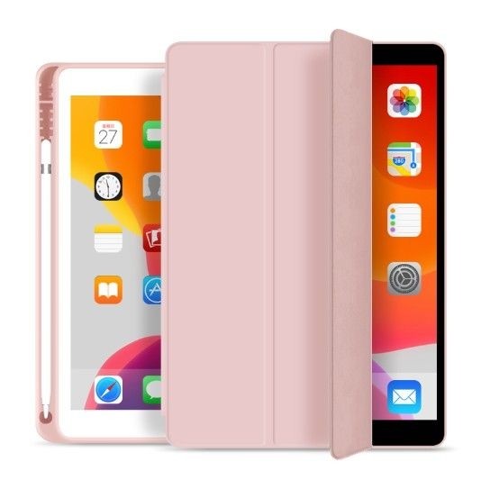 do Apple iPad 10.2 | Zamykane Etui Smart Case SC PEN | Pink