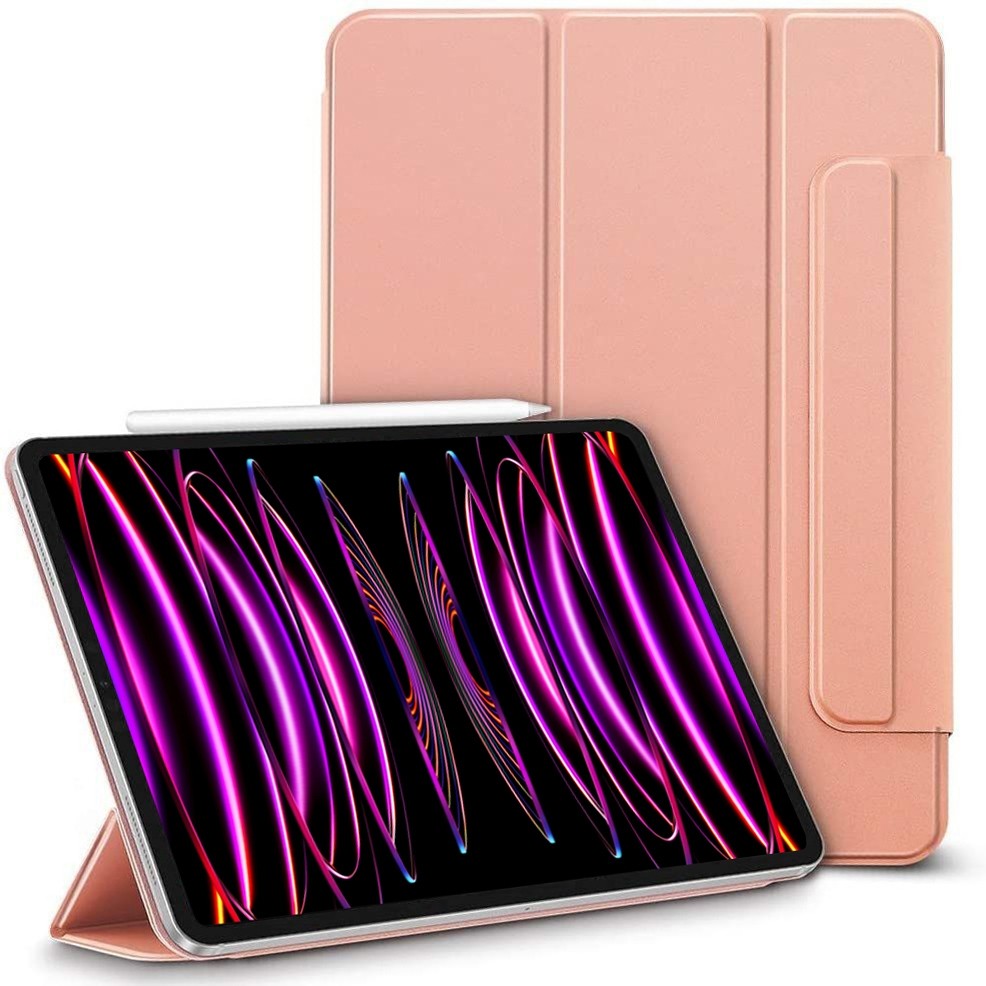 Ultra Cienkie Etui ESR Rebound Magnetic Flip | Rose Gold do Apple iPad Pro 12.9 2022