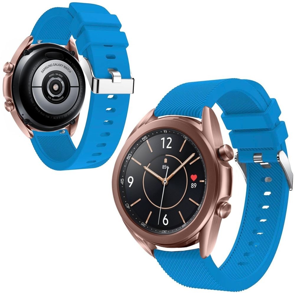 Pasek Silikonowy | Niebieski do Samsung Galaxy Watch 3 41mm 