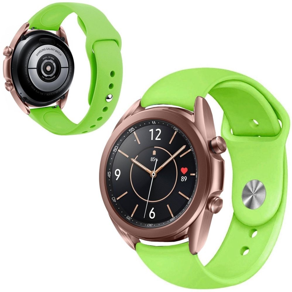 Sportowy Pasek Silikonowy Slim | Green do Samsung Galaxy Watch 3 41mm