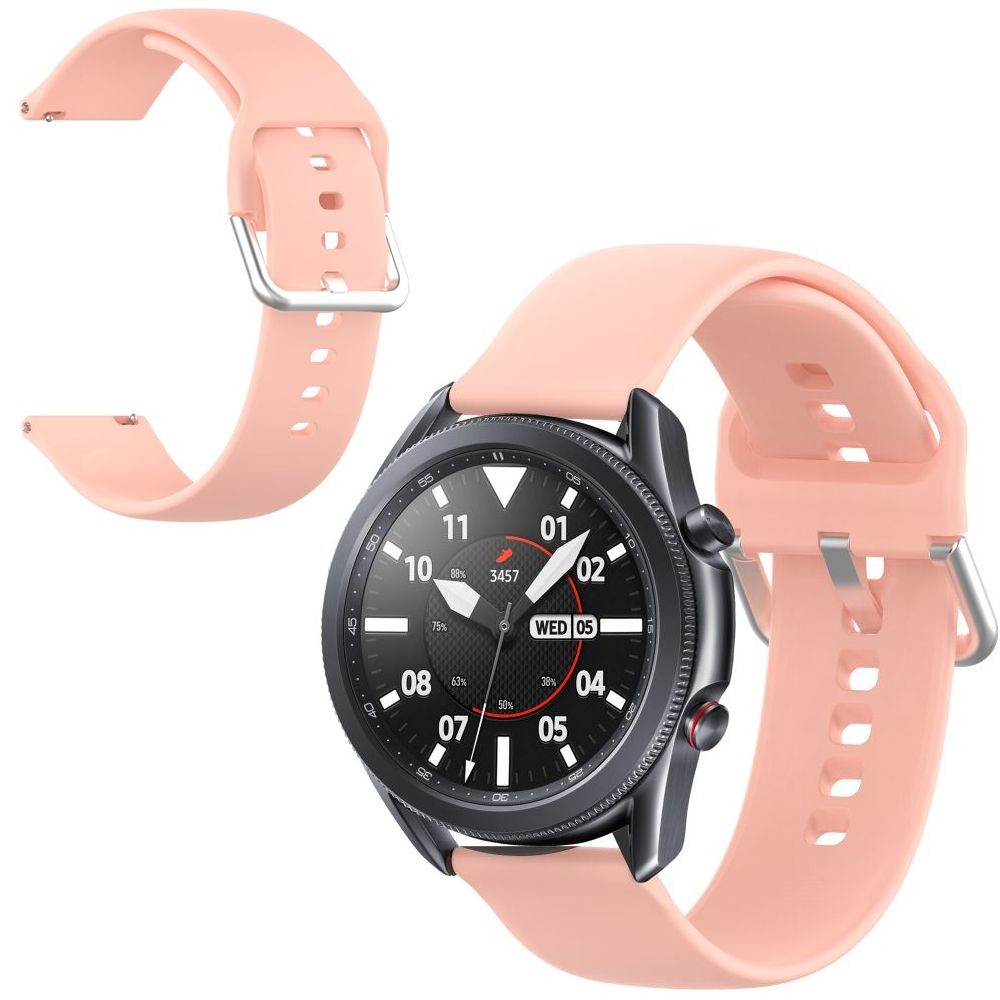Sportowy Pasek Silikonowy ICON | Peach do Samsung Galaxy Watch 3 41mm