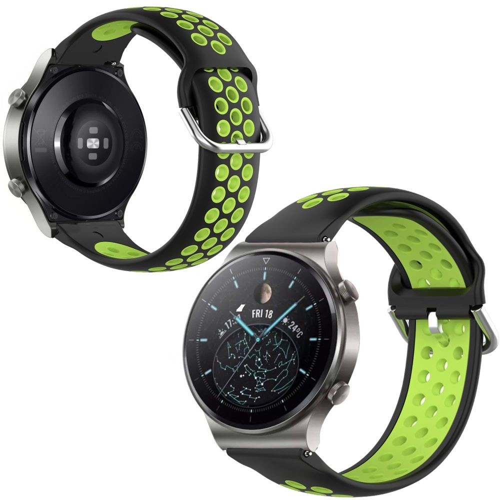Pasek Silikonowy Sport Band | Lime Green do Huawei Watch GT2 Pro