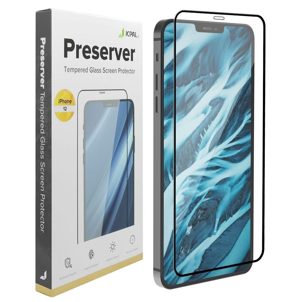JCPAL Preserver Glass | SZKŁO Hartowane na Cały Ekran do Apple iPhone 12 Mini
