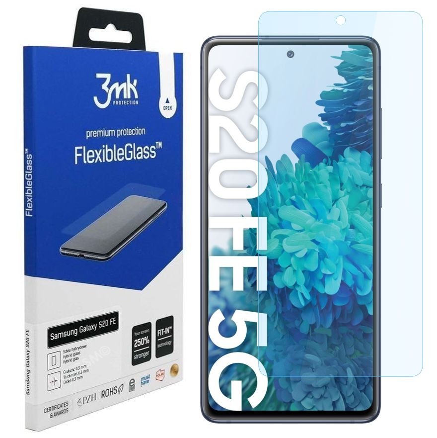 3mk Flexible Glass | Nietłukące Szkło Hybrydowe do Samsung Galaxy S20 FE / 5G