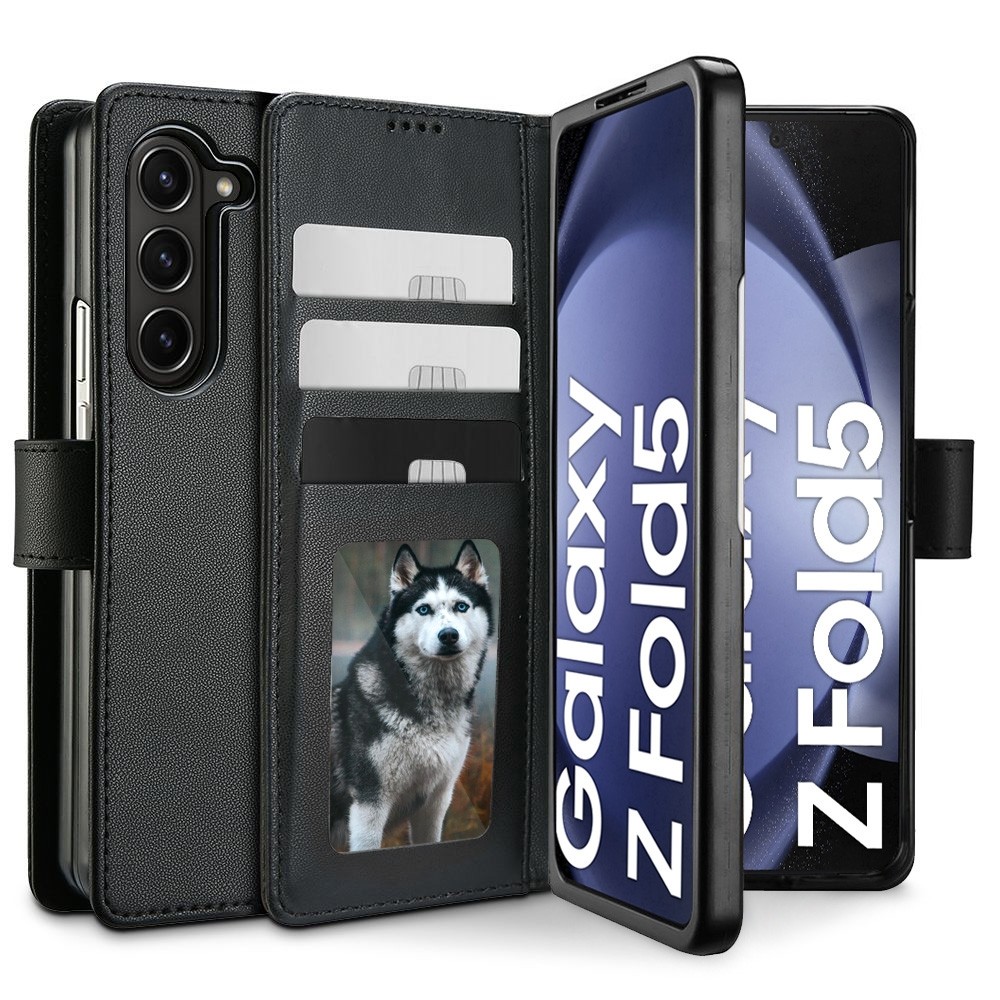 Etui Wallet Case Slim | Black do Samsung Galaxy Z Fold5