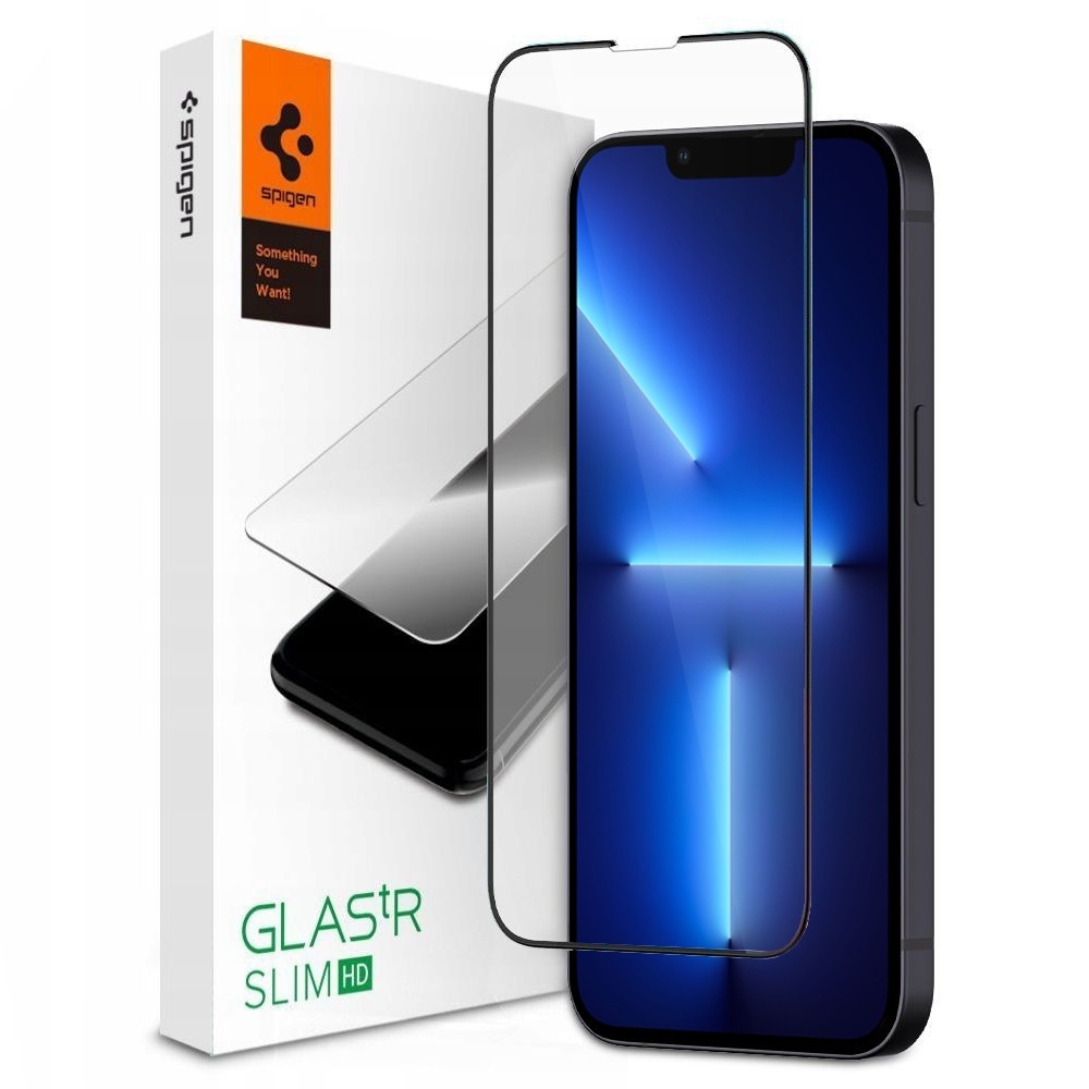Szkło Hartowane SPIGEN GLAS.tR Slim | Full Cover do Apple iPhone 13 Pro Max