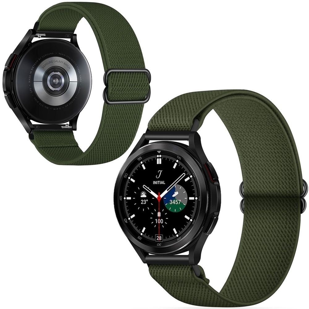 Elastyczny Sportowy Pasek | Green do Samsung Galaxy Watch 4 Classic 42/46mm