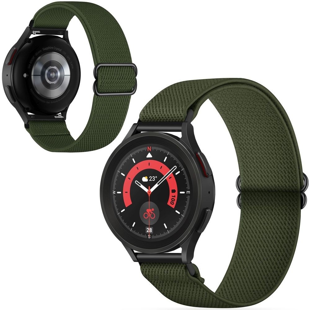 Elastyczny Sportowy Pasek | Green do Samsung Galaxy Watch 5 Pro 45mm