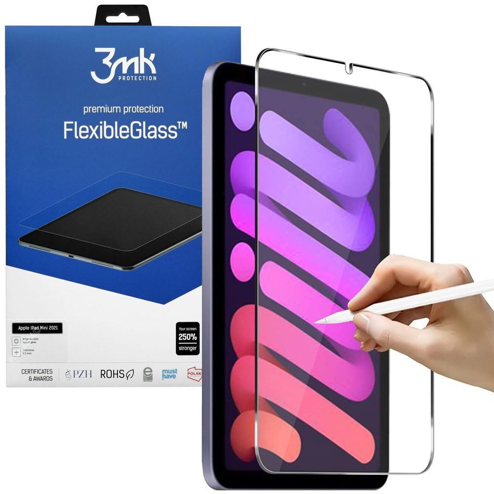 3mk Flexible Glass | Nietłukące Szkło Hybrydowe do Apple iPad Mini 6
