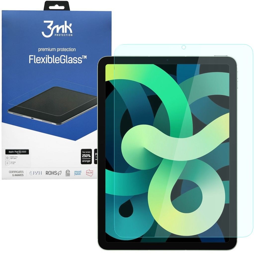 3mk Flexible Glass | Nietłukące Szkło Hybrydowe do Apple iPad Air 4 2020