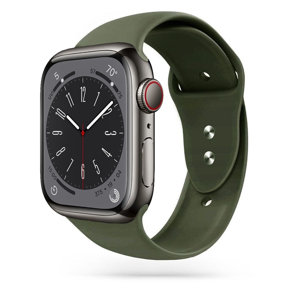 Pasek Sportowy Silikon | Green do Apple Watch 9/8 45mm