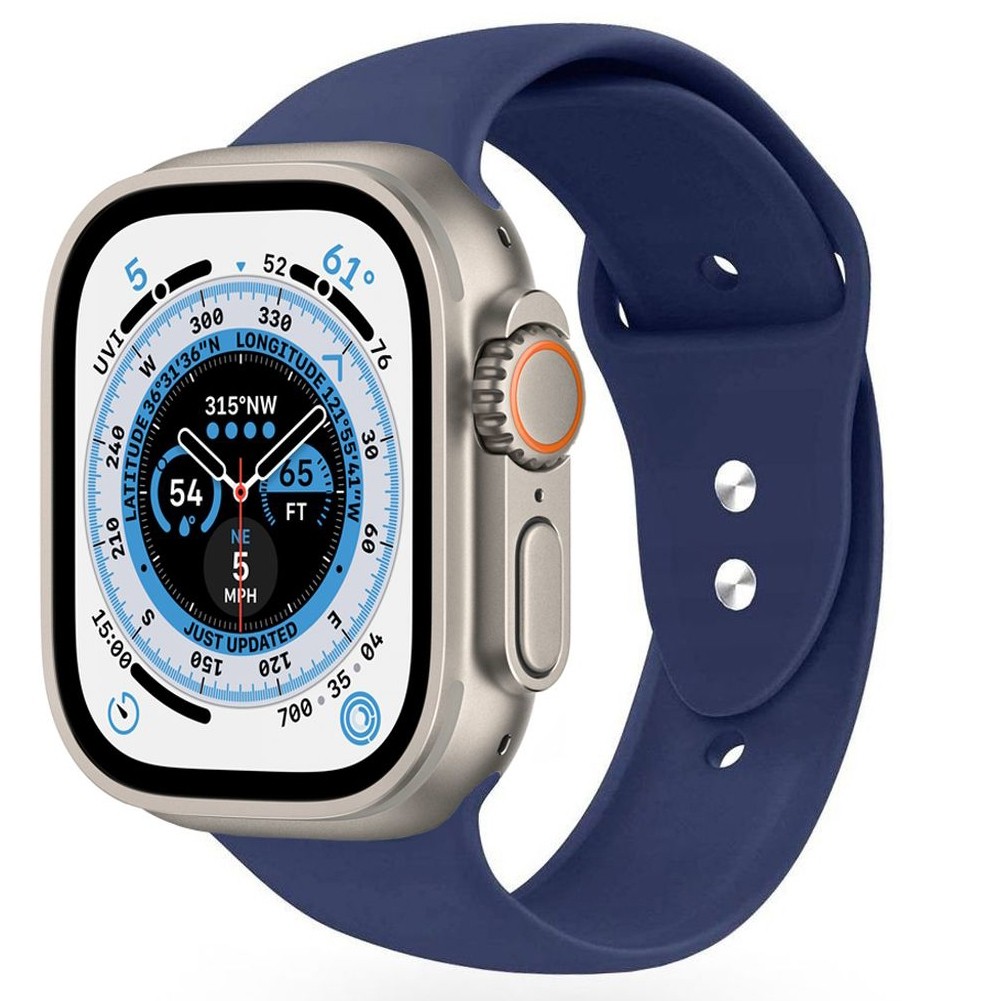 Pasek Sportowy Silikon | Blue do Apple Watch Ultra 1/2