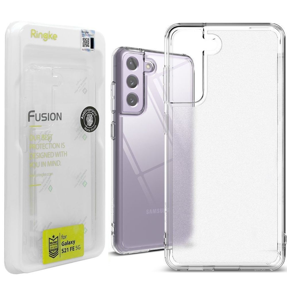 Etui RINGKE Fusion | Matowe | Matte Clear do Samsung Galaxy S21 FE 5G