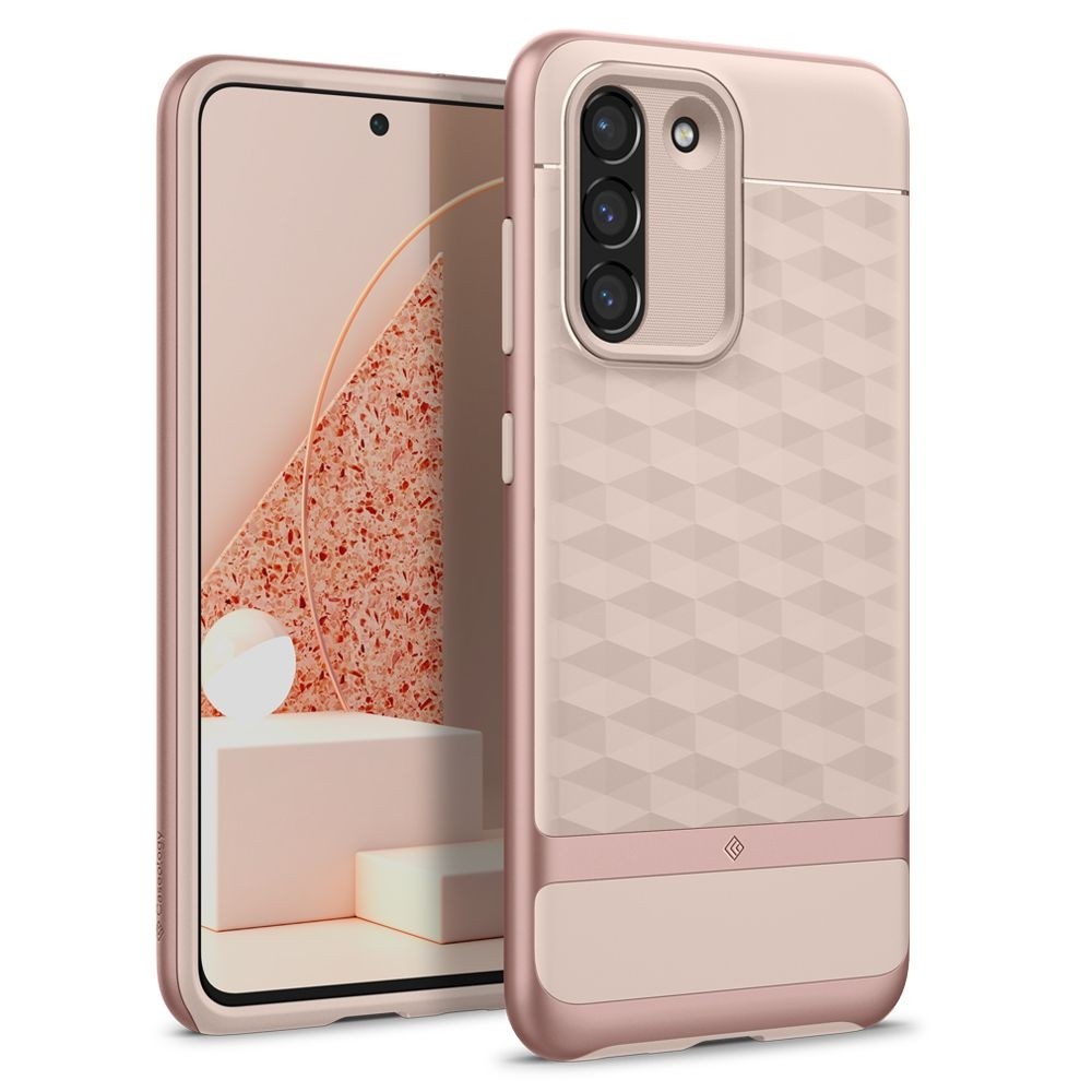 Etui SPIGEN Caseology Parallax | Indi Pink do Samsung Galaxy S21 FE 5G