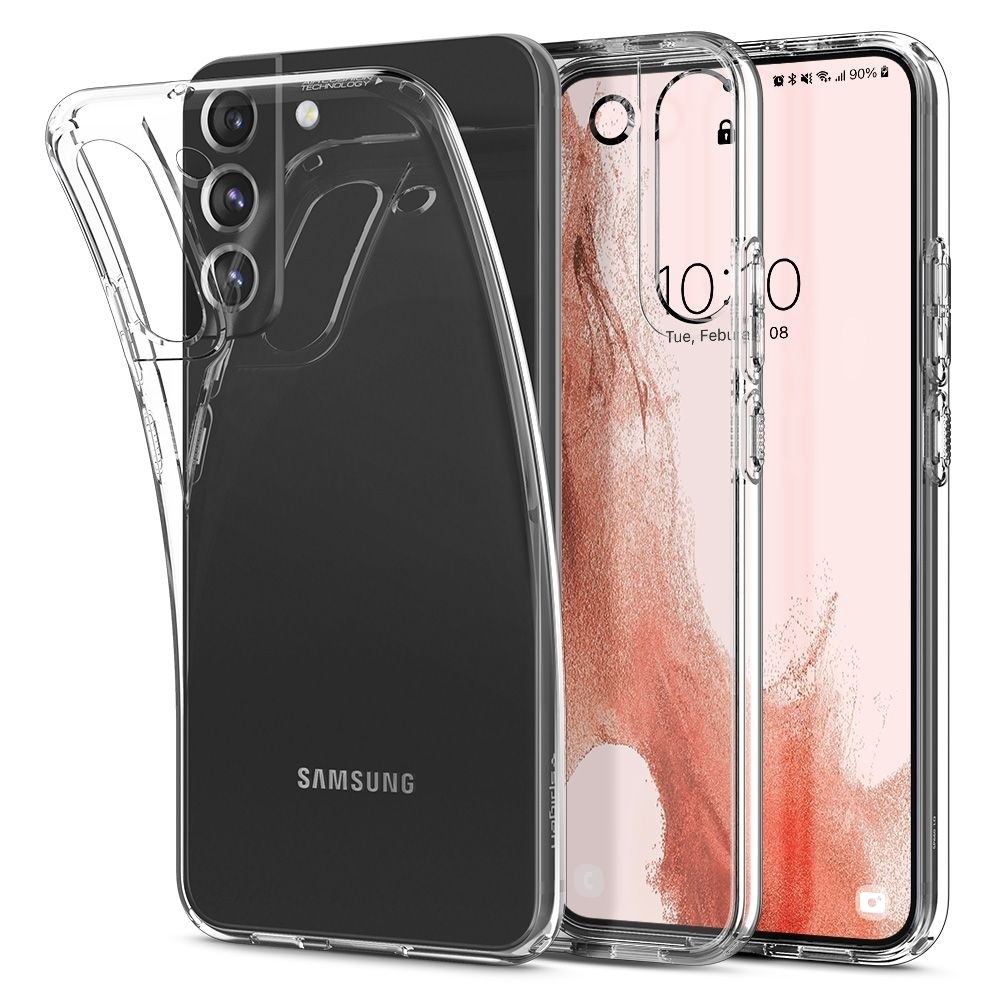 Etui SPIGEN Liquid Crystal | Crystal Clear do Samsung Galaxy S22 5G