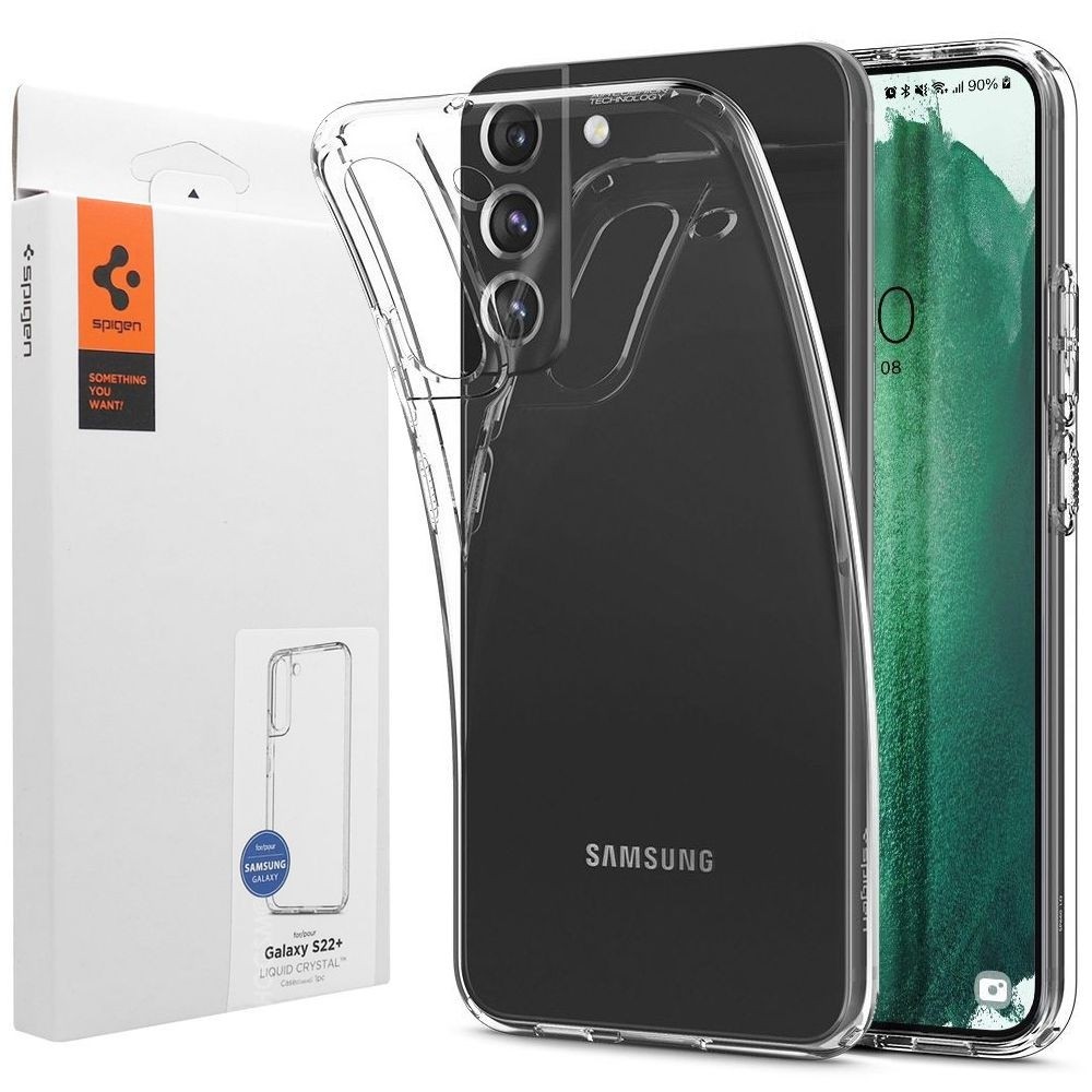 Etui SPIGEN Liquid Crystal | Crystal Clear do Samsung Galaxy S22+ Plus 5G