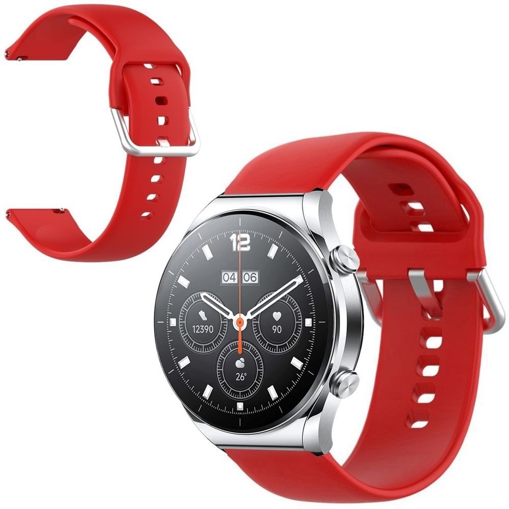 Sportowy Pasek Silikonowy ICON | Red do Xiaomi Watch S1 / Active