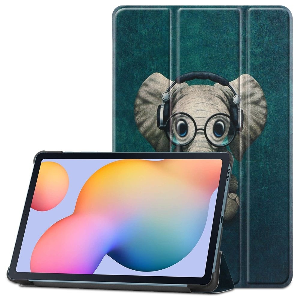Zamykane Etui Smart Case | Elephant do Samsung Galaxy Tab S6 Lite 10.4