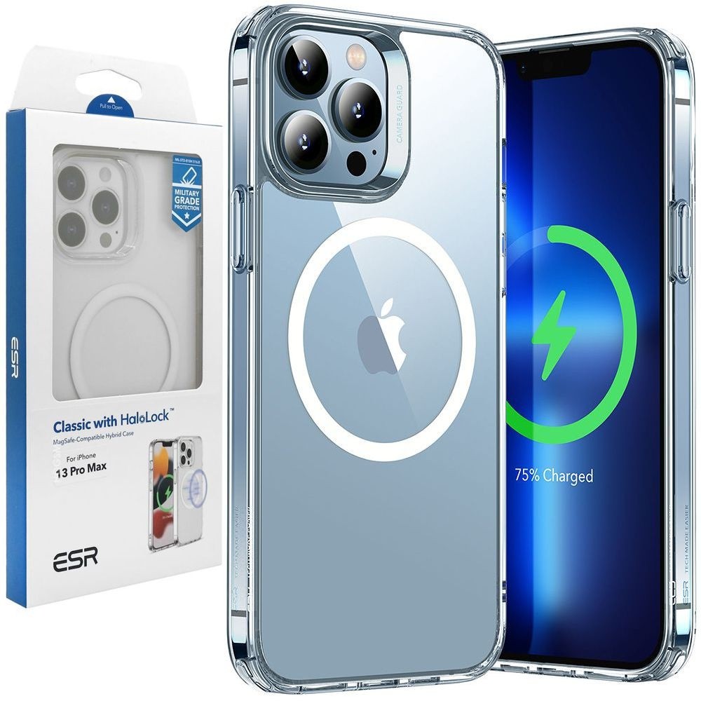 Etui ESR Hybrid MagSafe | Crystal Clear do Apple iPhone 13 Pro Max