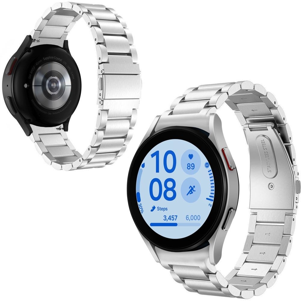 Stalowy Pasek Bransoleta | Silver do Samsung Galaxy Watch FE