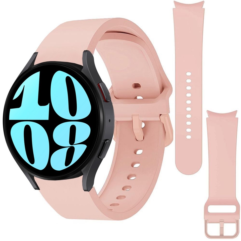 Sportowy Pasek Silikonowy | Pink Sand do Samsung Galaxy Watch 6 40/44mm