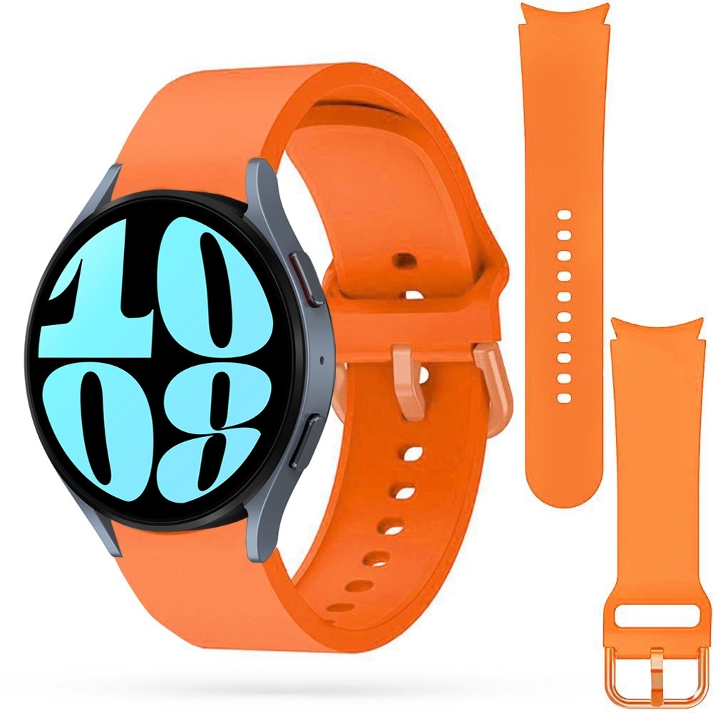 Sportowy Pasek Silikonowy | Neon Orange do Samsung Galaxy Watch 6 40/44mm