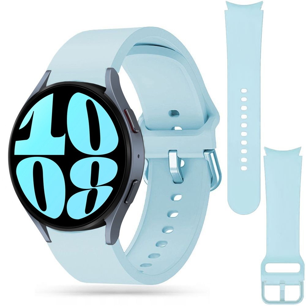 Sportowy Pasek Silikonowy | Neon Blue do Samsung Galaxy Watch 6 40/44mm