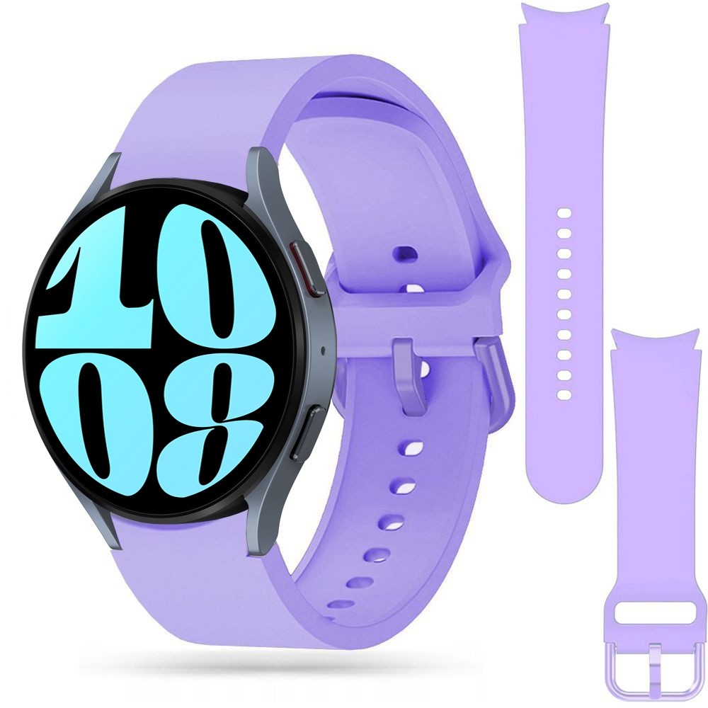 Sportowy Pasek Silikonowy | Neon Violet do Samsung Galaxy Watch 6 40/44mm