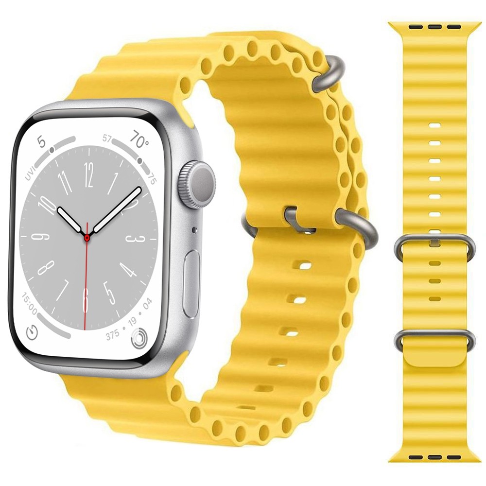 Pasek Ocean LOOP | Yellow do Apple Watch 9/8 45mm