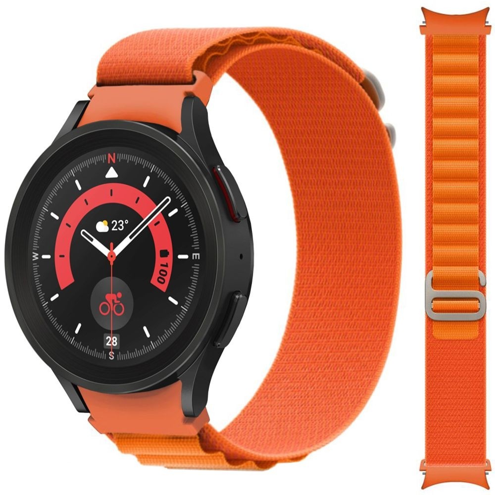 Pasek Nylon LOOP | Orange do Samsung Galaxy Watch 5 / Pro