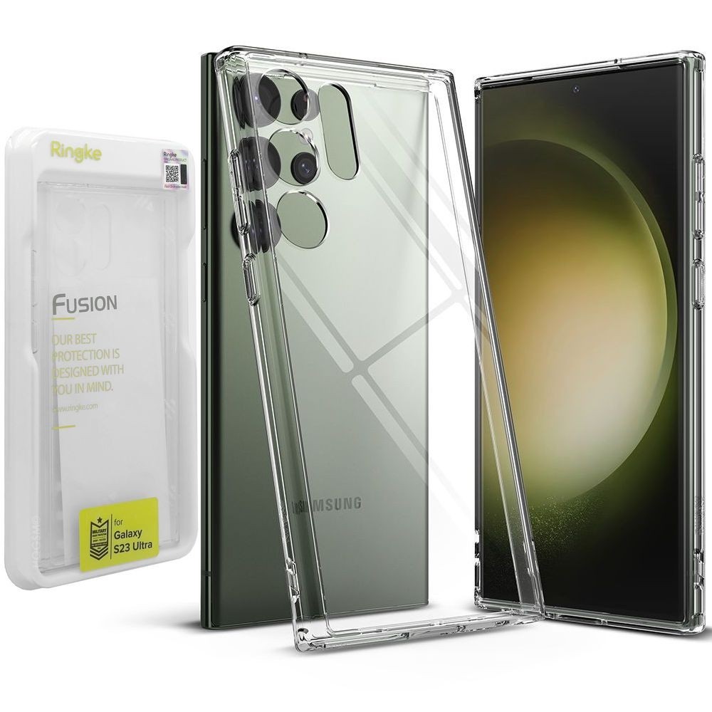 Etui RINGKE Fusion | Bezbarwne | Clear do Samsung Galaxy S23 Ultra