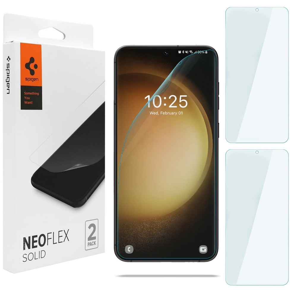 2x Folia Hydrożelowa SPIGEN Neo Flex | Case Friendly do Samsung Galaxy S23 |