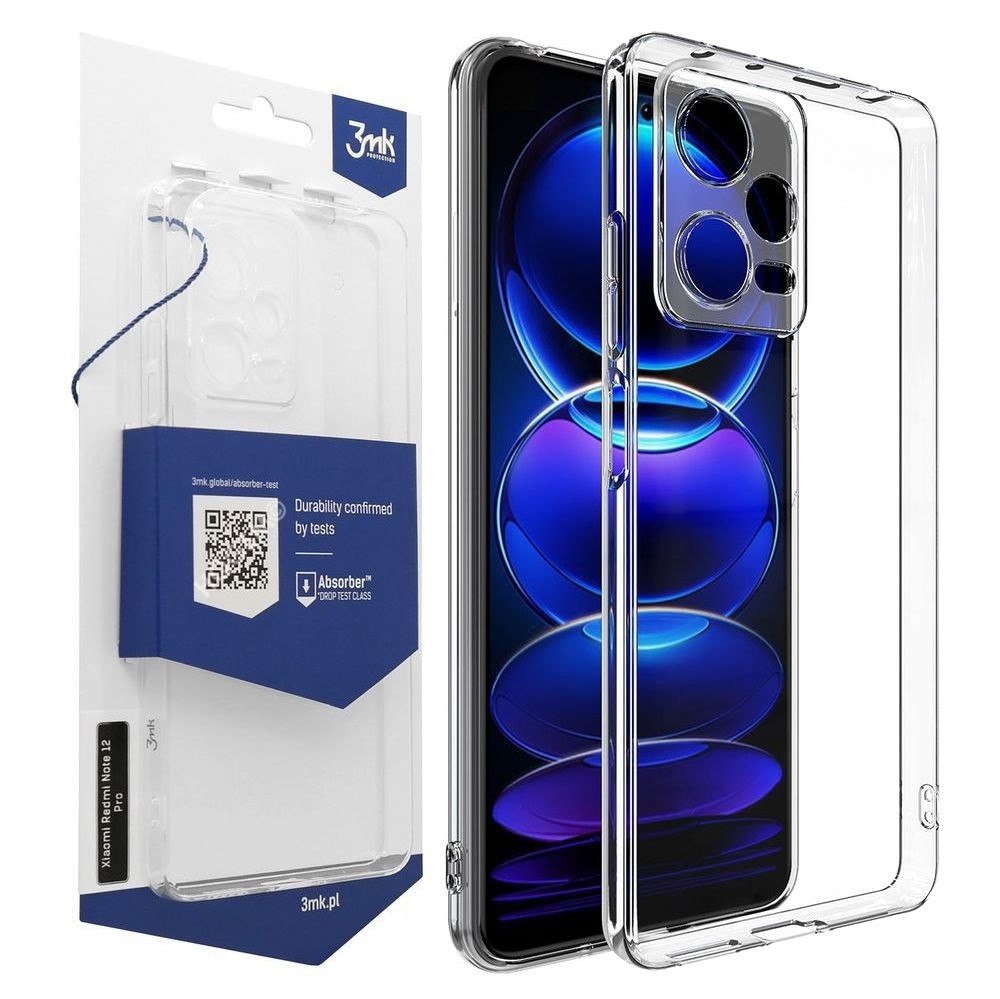 Etui 3mk Clear Case | Bezbarwne do Redmi Note 12 Pro+ Plus 5G