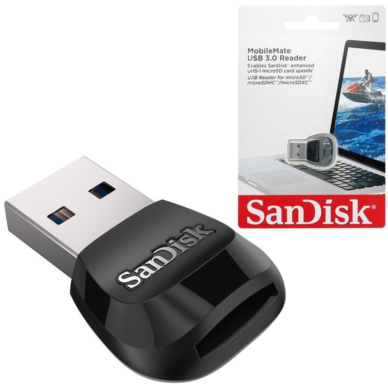SanDisk MobileMate | Czytnik Kart Pamięci microSD microSDHC microSDXC USB 3.0