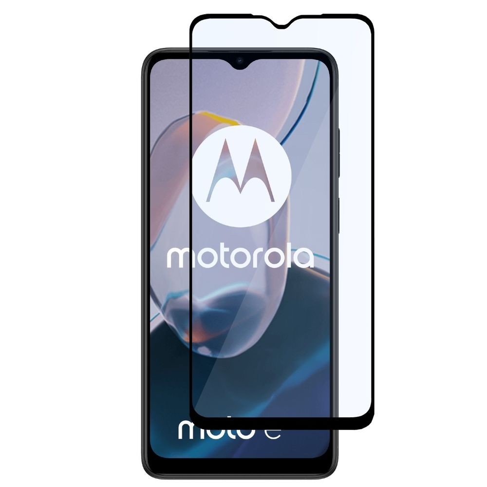 Szkło Hartowane 5D | CASE FRIENDLY | Full Glue do Motorola Moto E22 / E22i