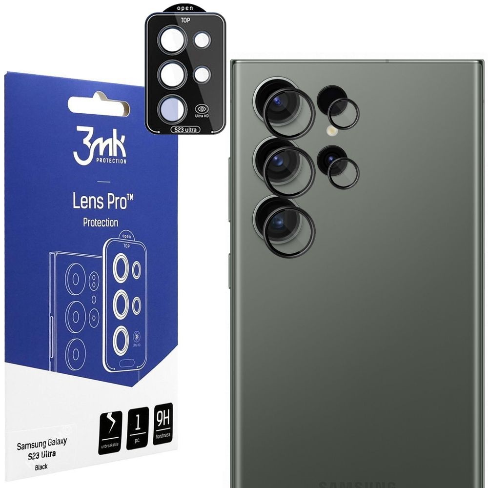 3mk Lens Pro | Osobne Szkła Ochronne na Aparat do Samsung Galaxy S23 Ultra