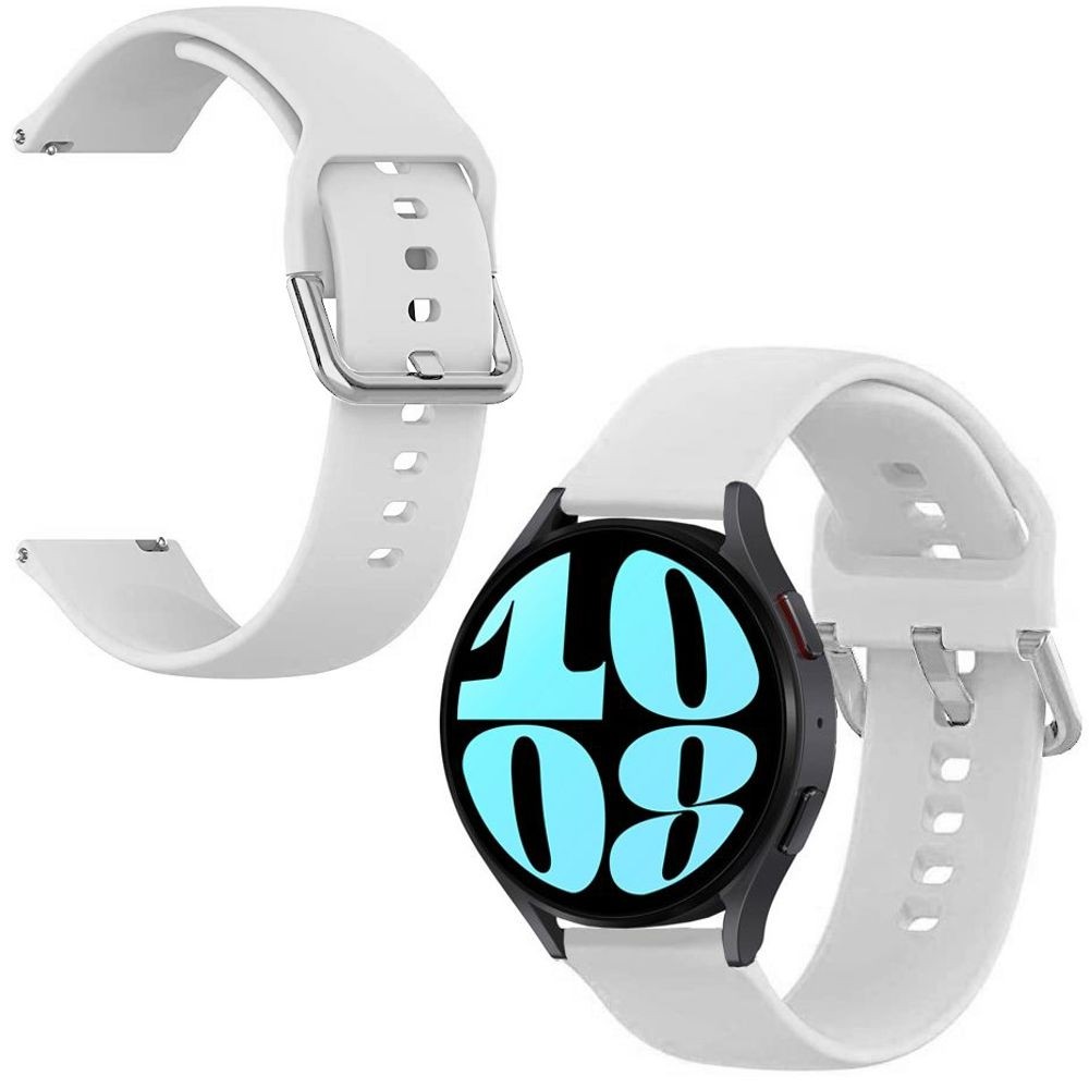 Sportowy Pasek Silikonowy ICON | Gray do Samsung Galaxy Watch 6 40/44mm