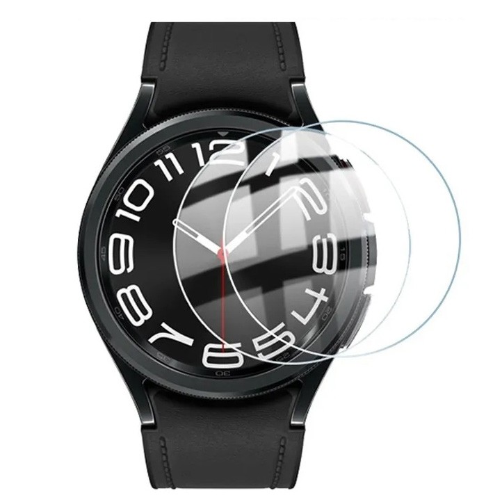 2x Szkło Ochronne Hartowane | 9H 2.5D do Samsung Galaxy Watch 6 Classic 47mm