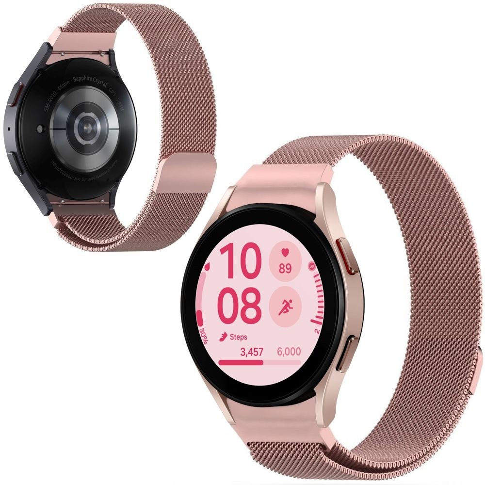 Pasek Siatka Milanese FIT Mesh Band | Rose Gold do Samsung Galaxy Watch FE