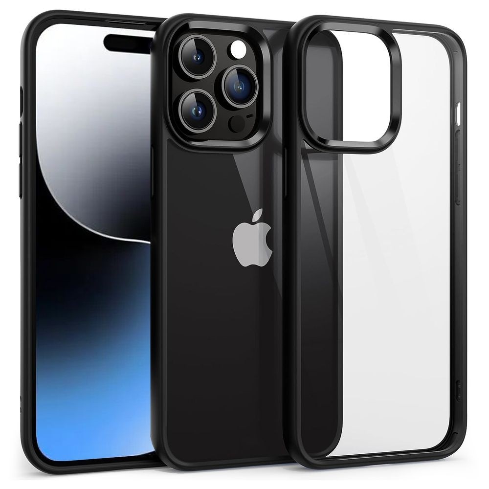 Etui Clear Case | Matte Black do Apple iPhone 15 Pro |