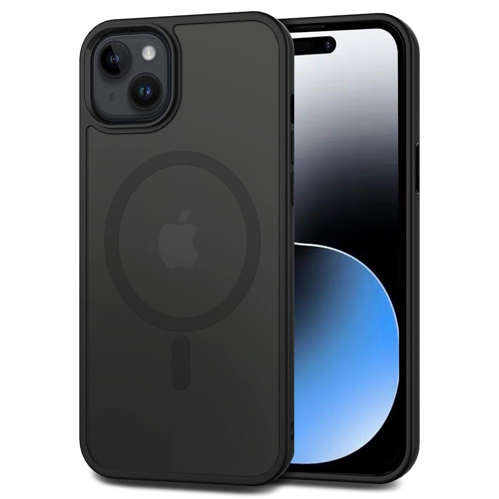 Etui Magnetic MagSafe | Matte Black do Apple iPhone 15 |