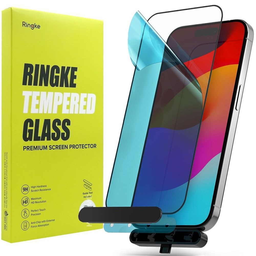 Szkło Hartowane RINGKE Glass FC do Apple iPhone 15 Pro Max