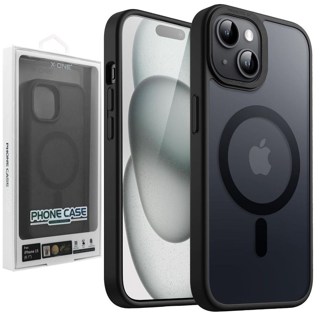 Etui X-One Dropguard MagSafe Case | Black do Apple iPhone 15 |